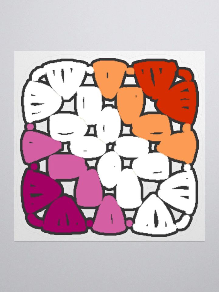 Loop Together Lesbian Pride Sticker product image (1)