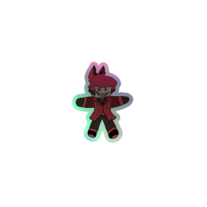 Gingerbread Alastor Holo Sticker product image (1)