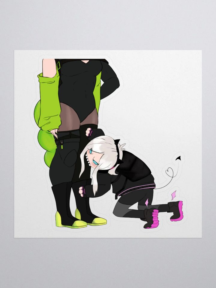 Fuck Tall People Sticker product image (1)