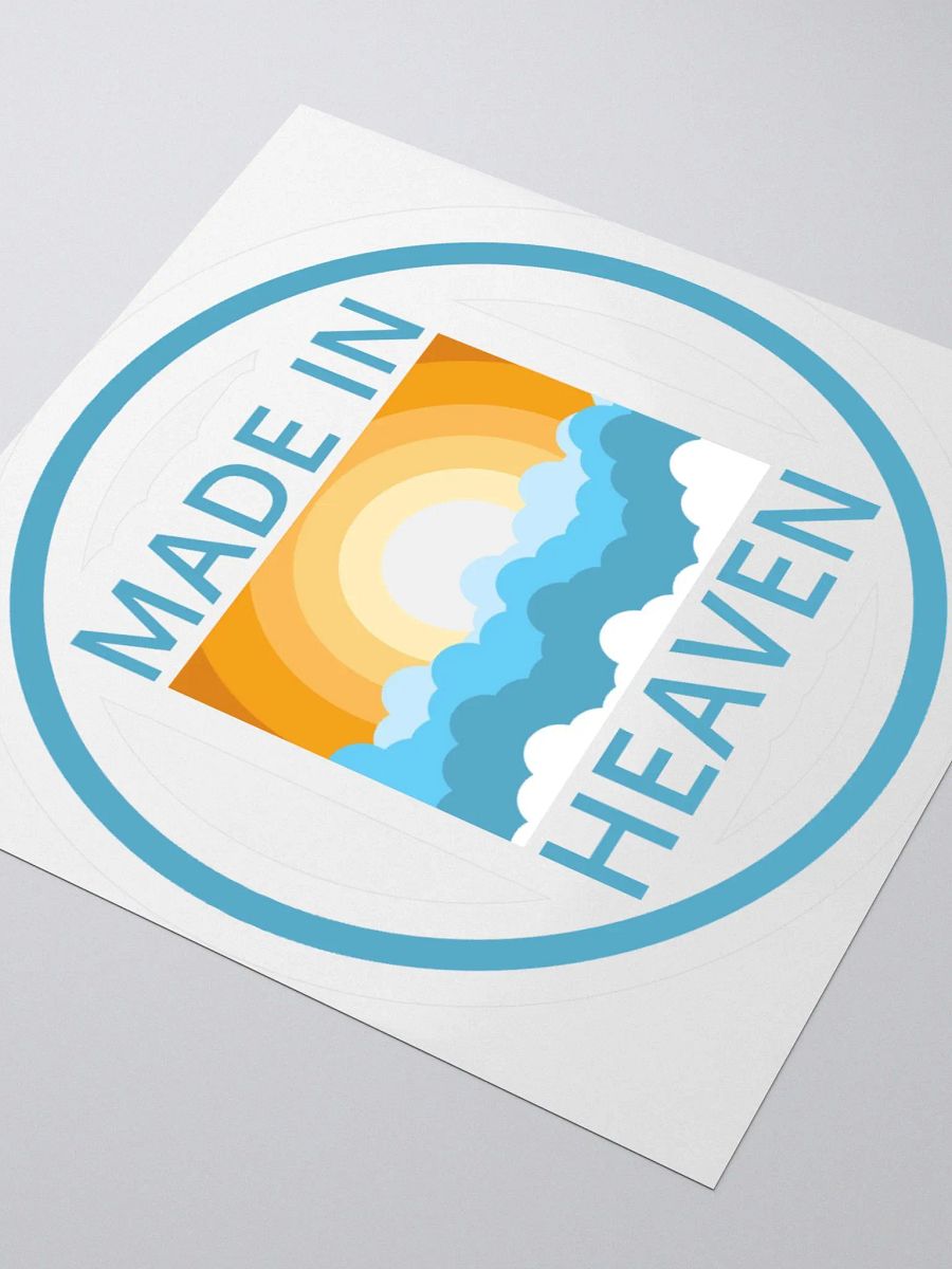 Made In Heaven - Kiss Cut Stickers product image (4)