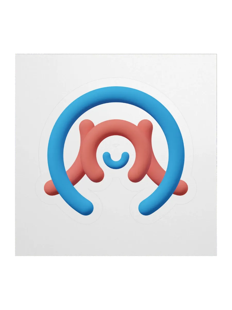 AMU 3D Logo Sticker product image (2)