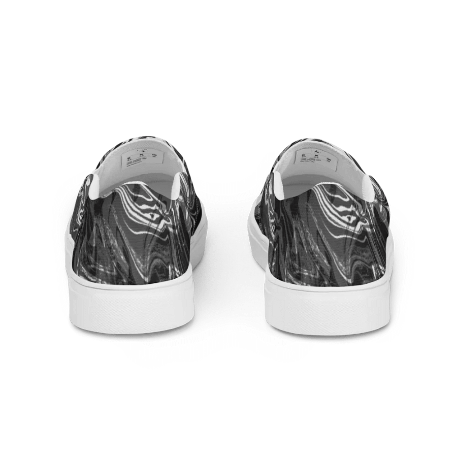Fluid Chaos Men's Canvas Slip-On Shoes product image (4)