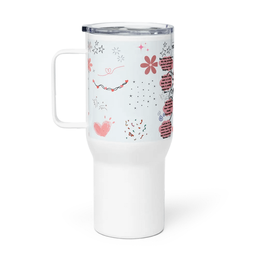 christain affirmations rooted in scripture Travel Mug product image (5)