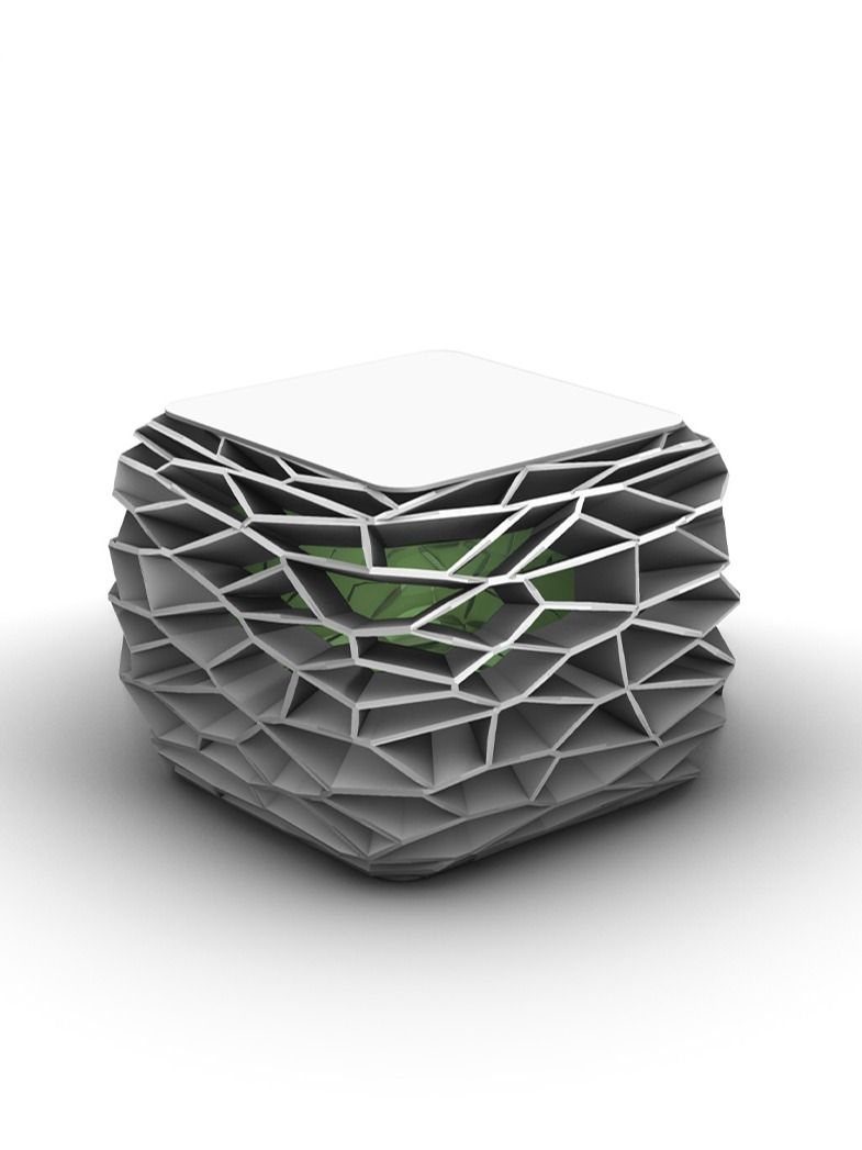 Grasshopper – EX 98 – Loft + Voronoi on surface product image (1)