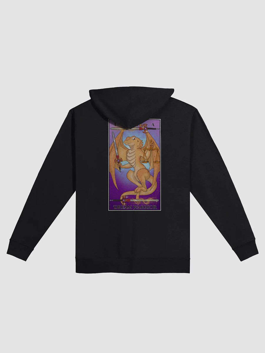 Day of the Dragon "Justice" Tarot Card Zip-Up Hoodie product image (8)