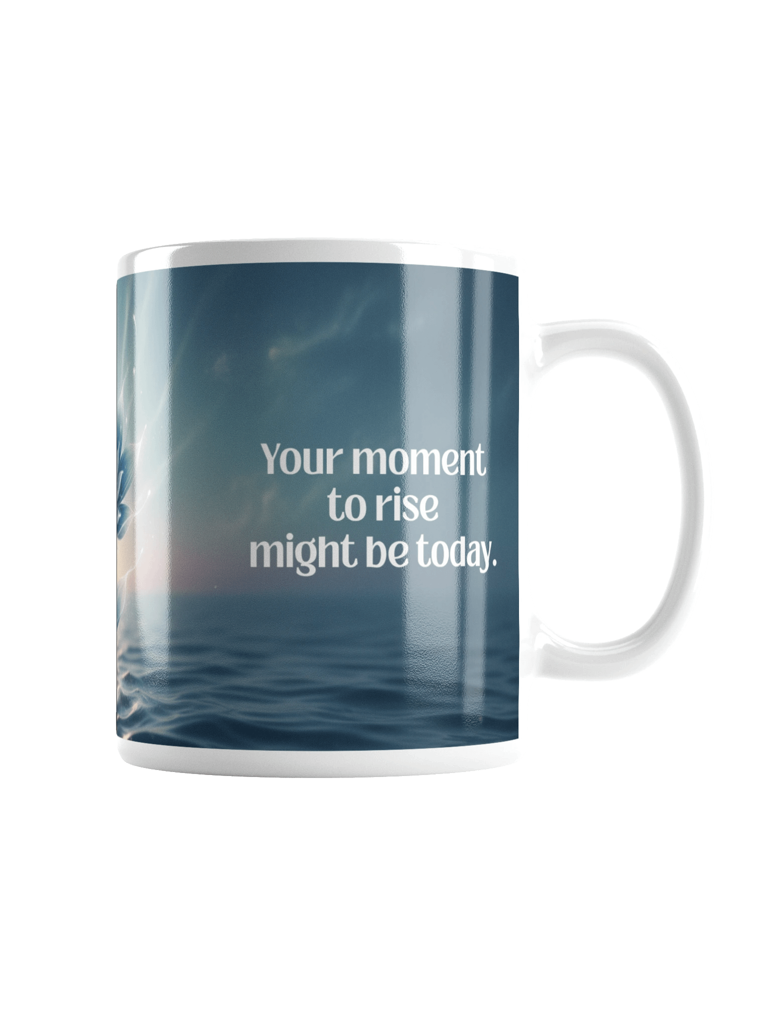 Moment to Rise Momentum Mug – Ocean Bloom product image (7)