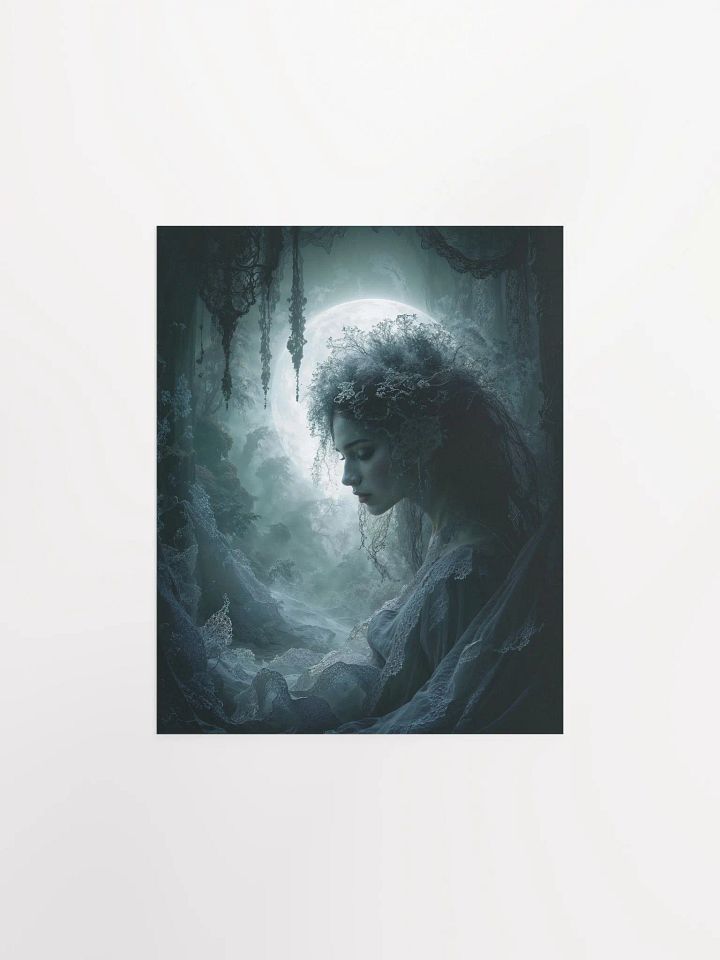 Lunar Solitude Matte Poster product image (6)