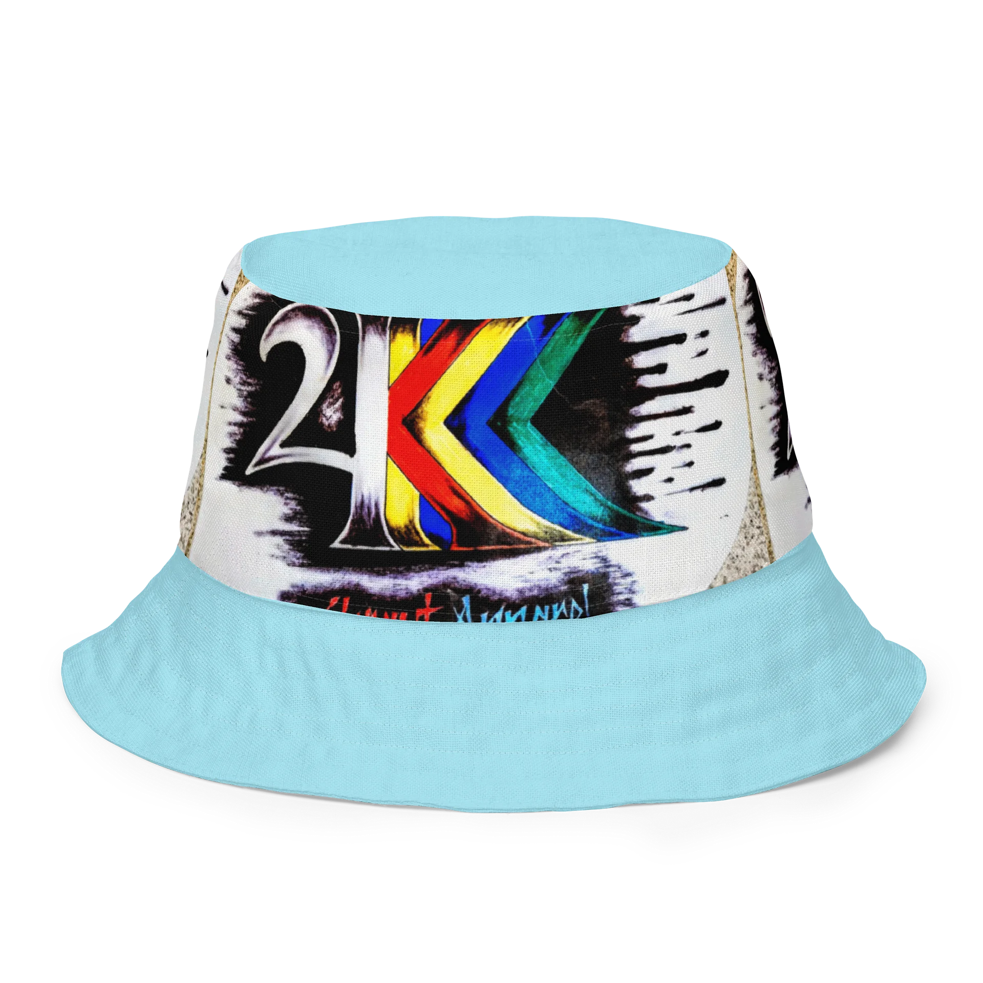 Da Culture 4K Bucket Hat Blizzard Blue product image (7)