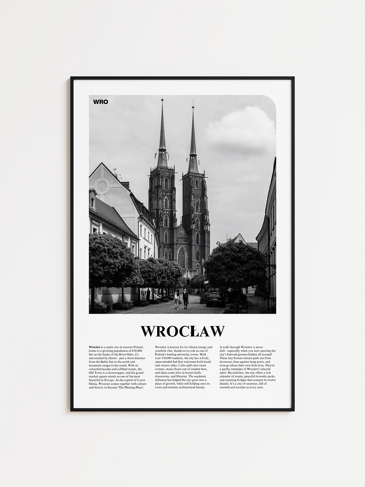 Wroclaw 03 Newspaper Poster product image (1)