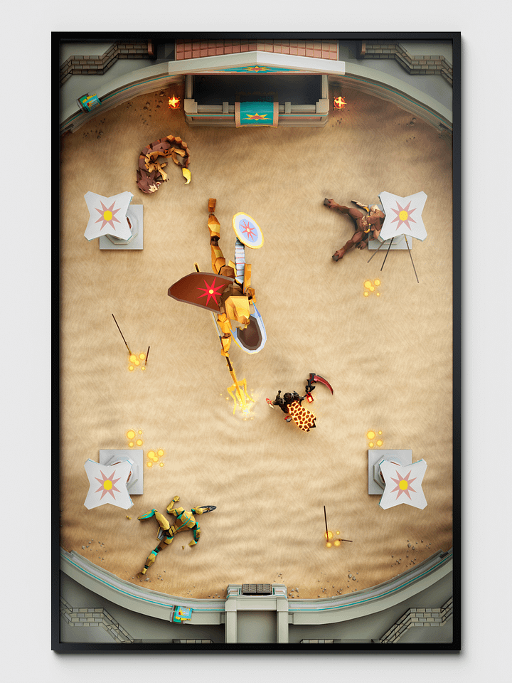 Into the Fray | Fortis Colosseum Poster product image (1)