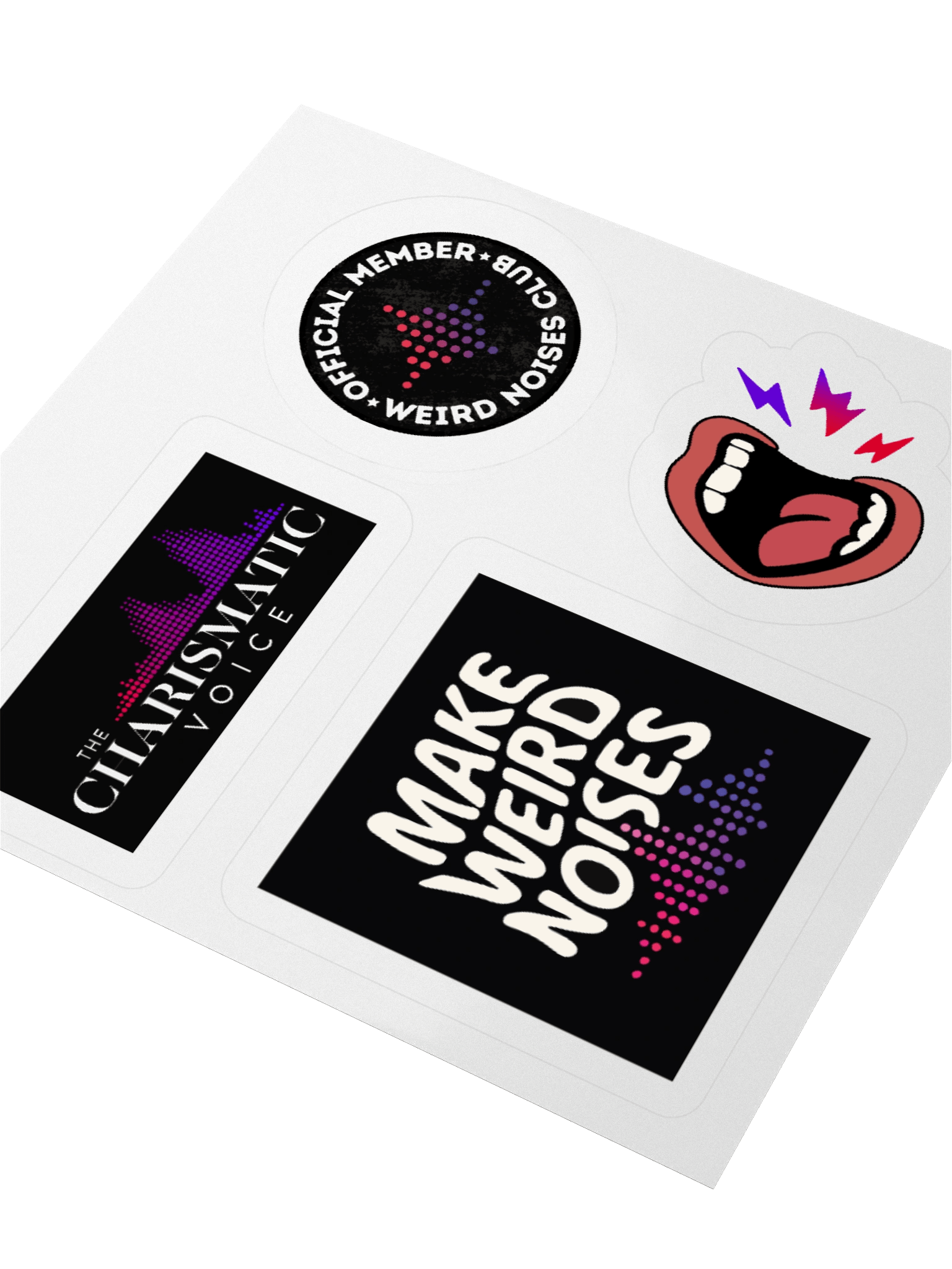 Make Weird Noises Sticker Collection product image (3)