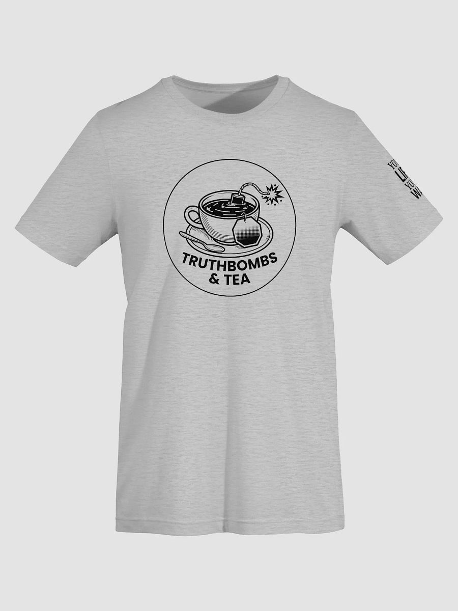 Unisex T-Shirt Black Print Truthbombs & Tea Official product image (18)