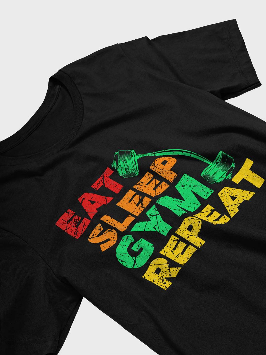 Colorful Gym Motto T-Shirt product image (5)