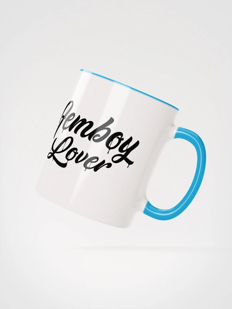 Femboy Lover (Black Text) Colored Mug product image (2)