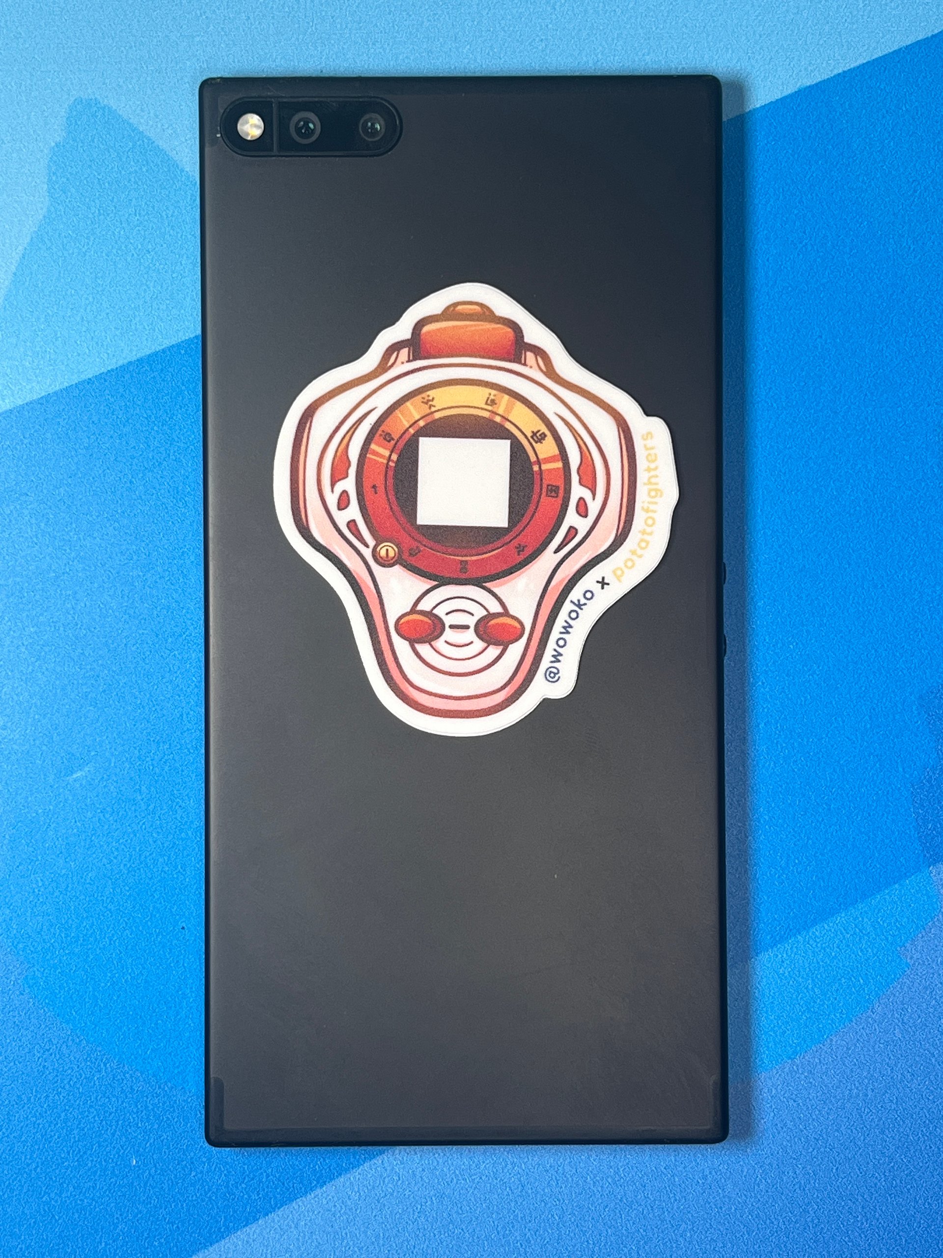 WoWoKo x Potato Fighters - Digimon - D Ark Digivice - Sticker product image (3)