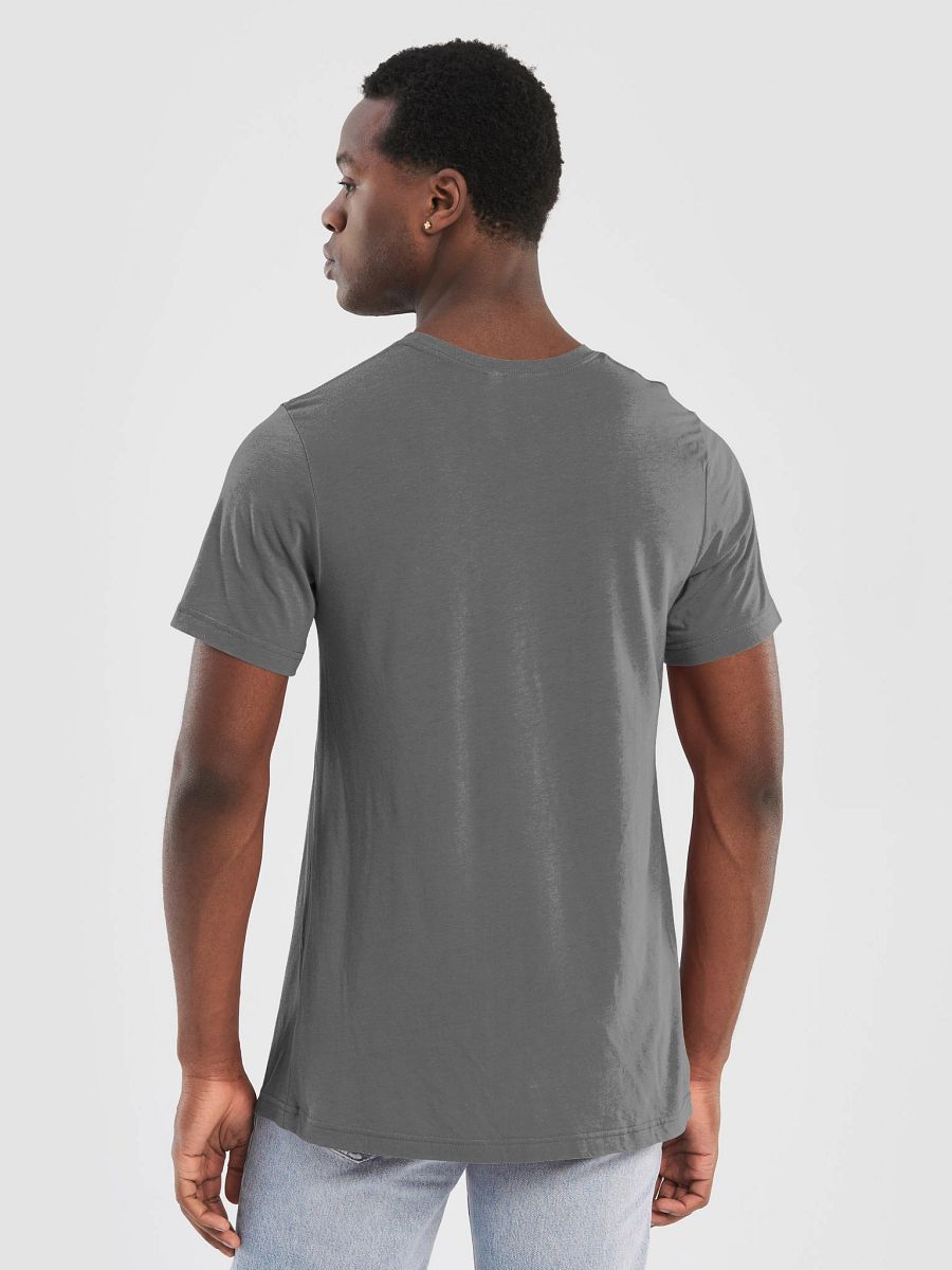 Plain Color Grey T-Shirt product image (2)
