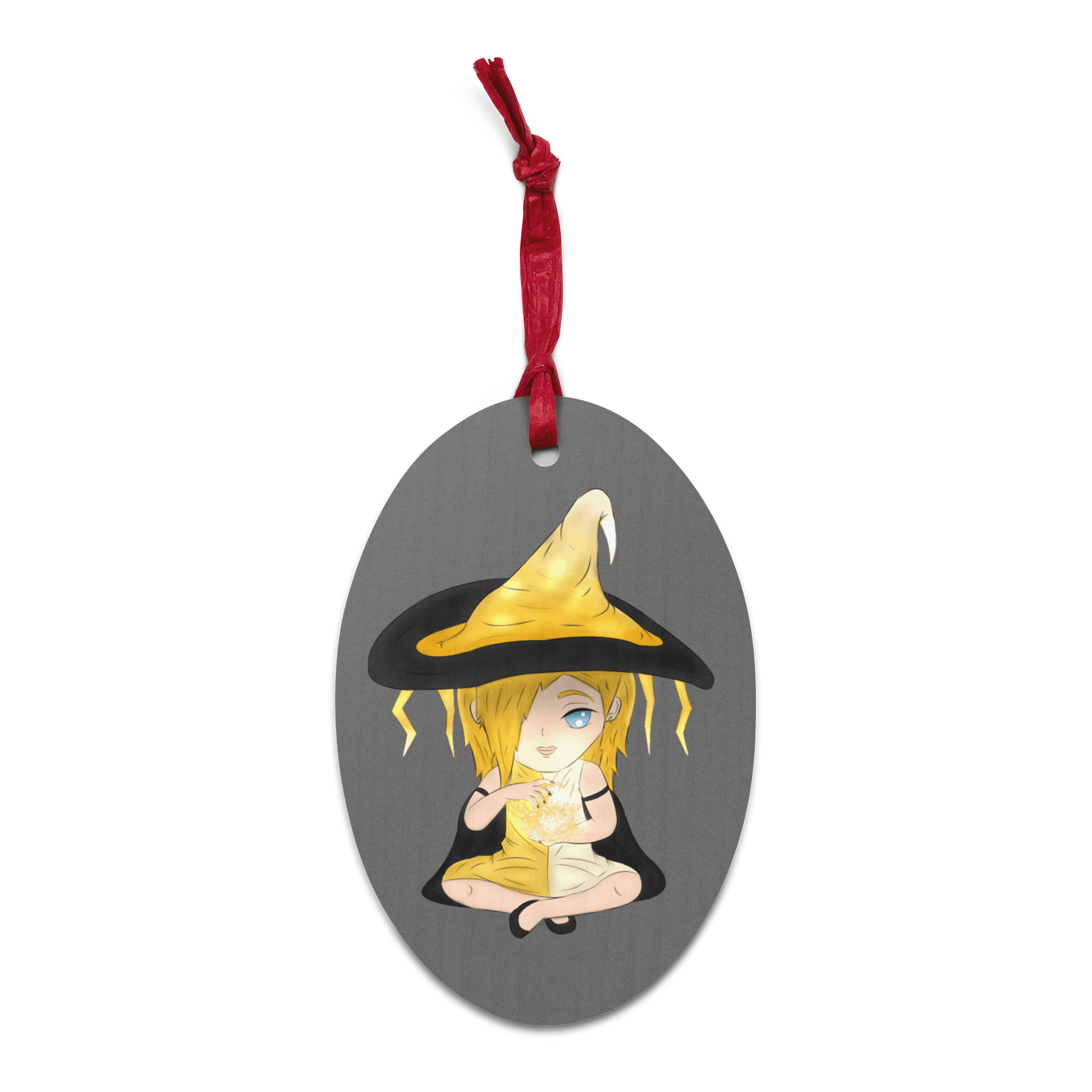 Lightning Witch Aidan | Wooden Ornaments product image (2)