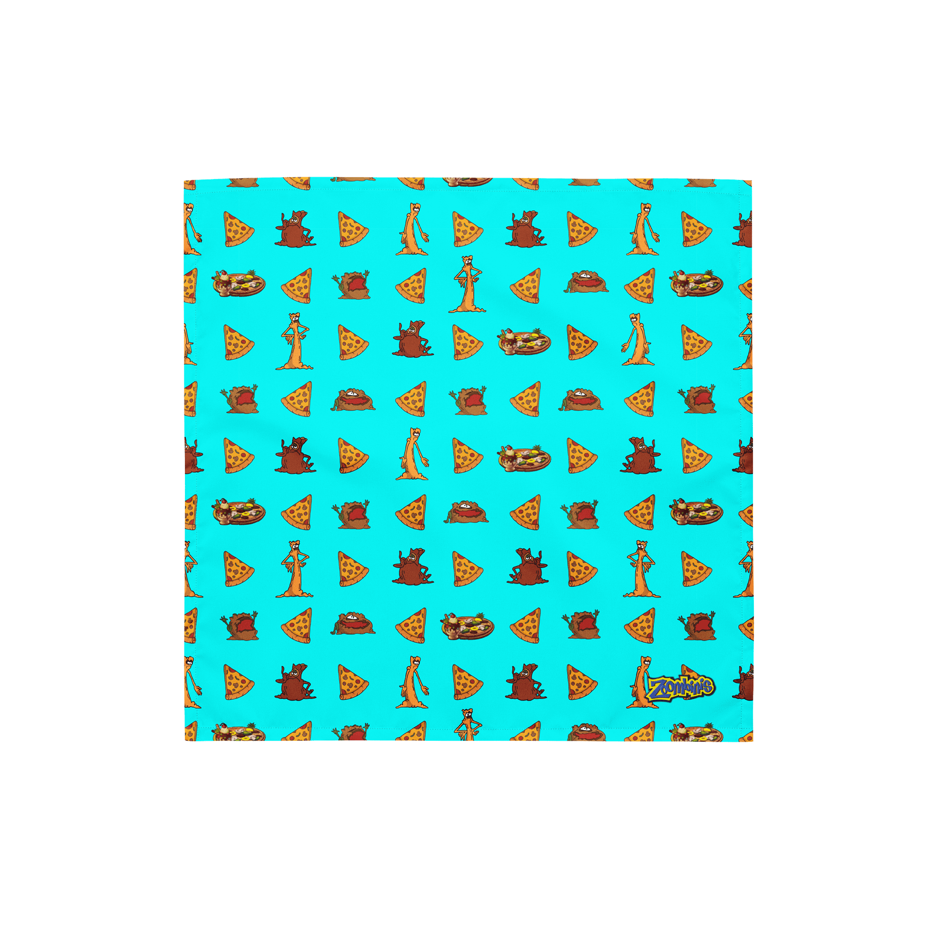 Pizza Panic Bandana - Blue product image (3)