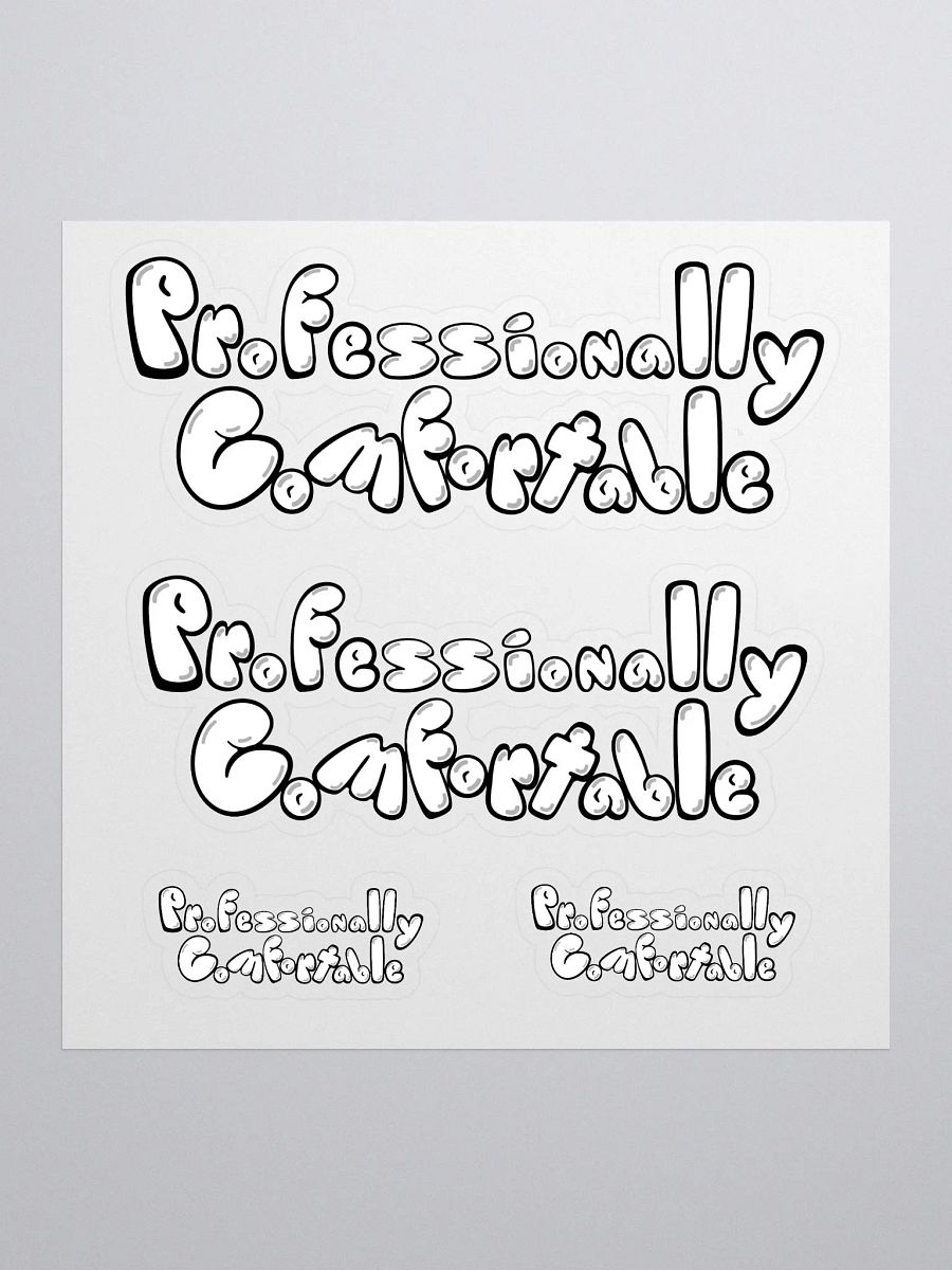 Professionally Comfortable Stickers product image (1)