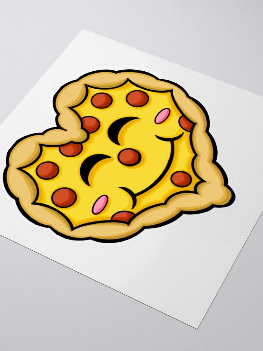 PIZZA HEART STICKER product image (9)