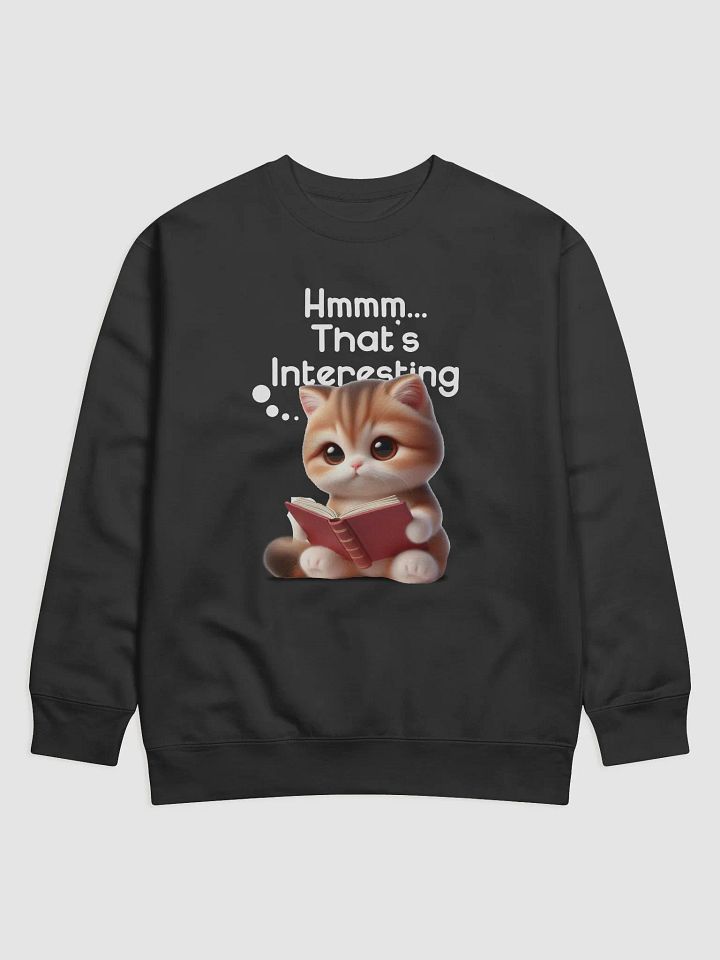 A cute cat is reading book product image (1)