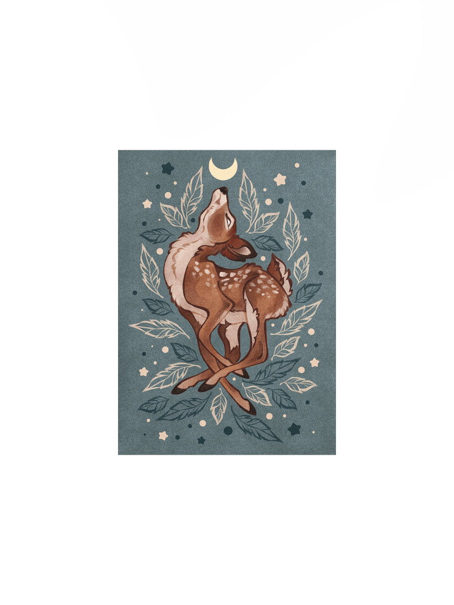 Woodland friends | Matte paper poster product image (1)