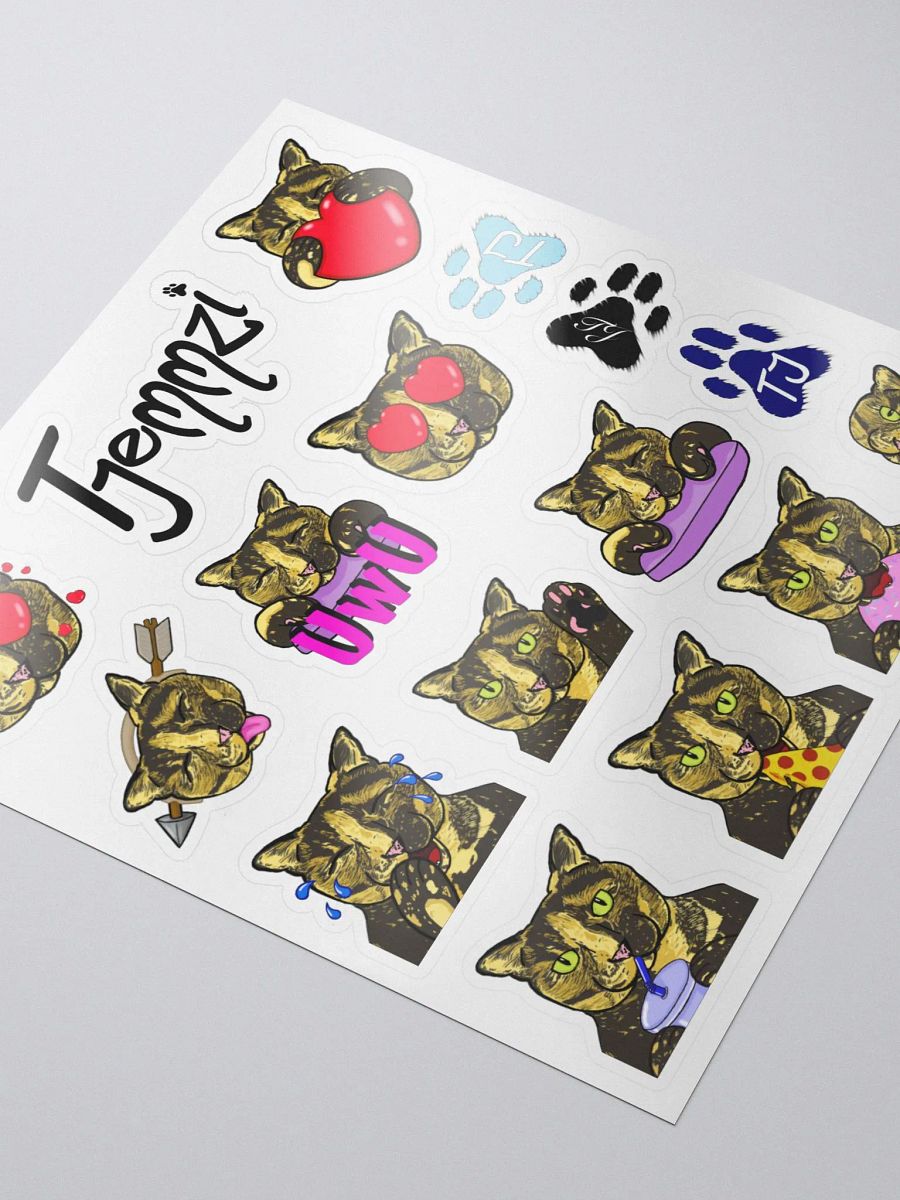 Tjemmzi sticker pack 1 (16 Stickers) product image (3)