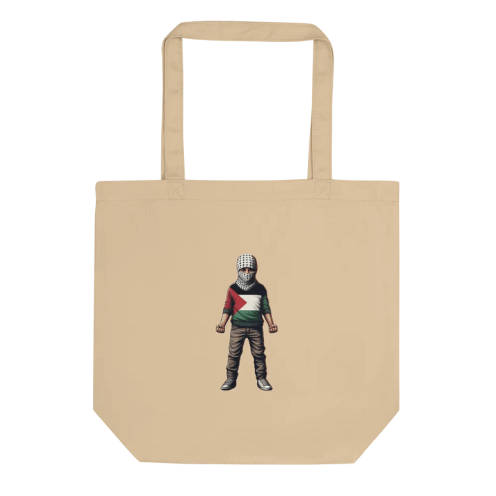 Econscious Eco-Friendly Tote Bag | AI Design FREE PALESTINA product image (1)