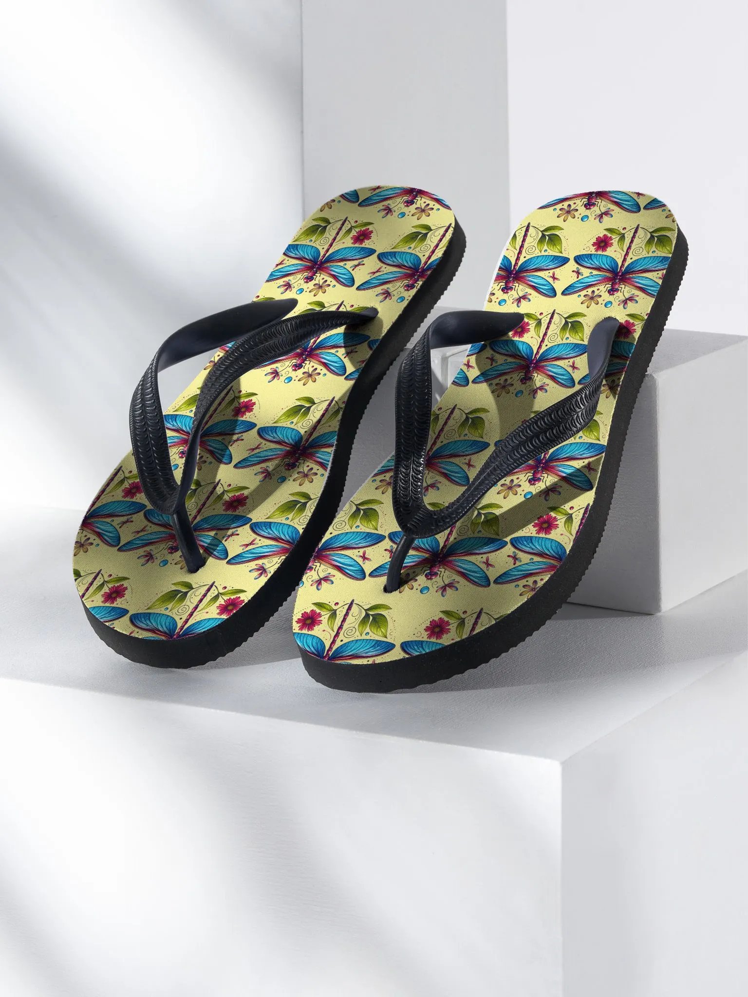 Dragonfly Symphony Flip Flops product image (2)