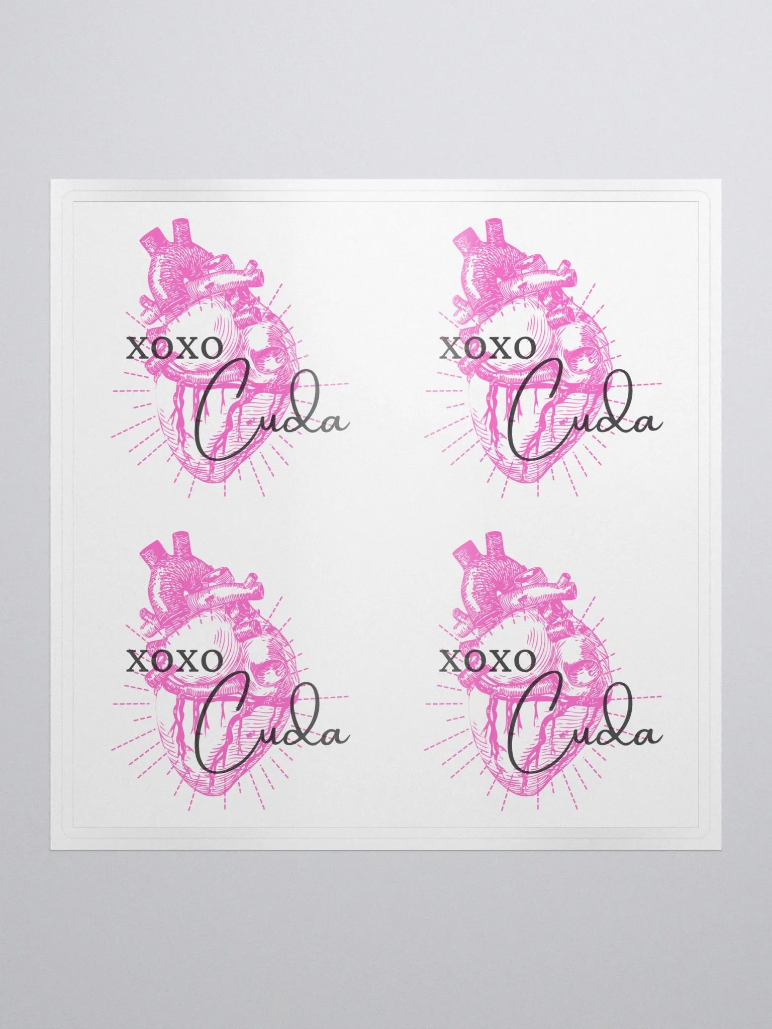xoxo Cuda Sticker product image (3)