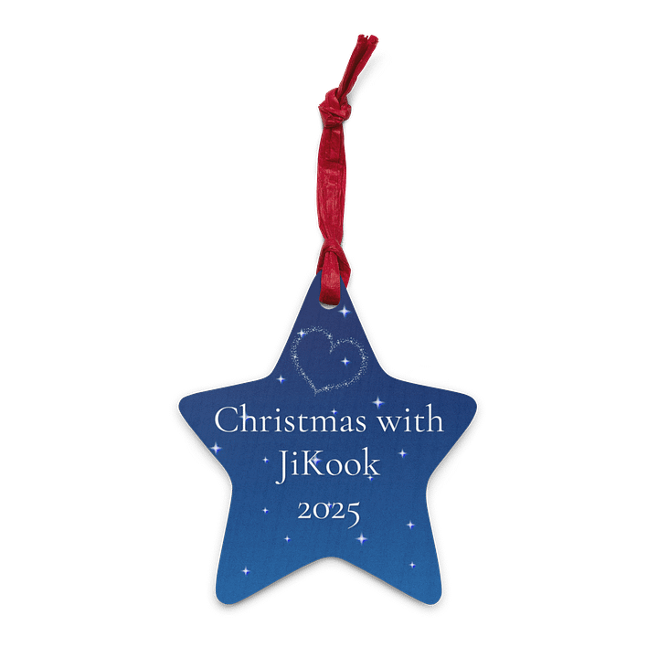 Two Stars. One Love. JiKook Star Ornament product image (2)