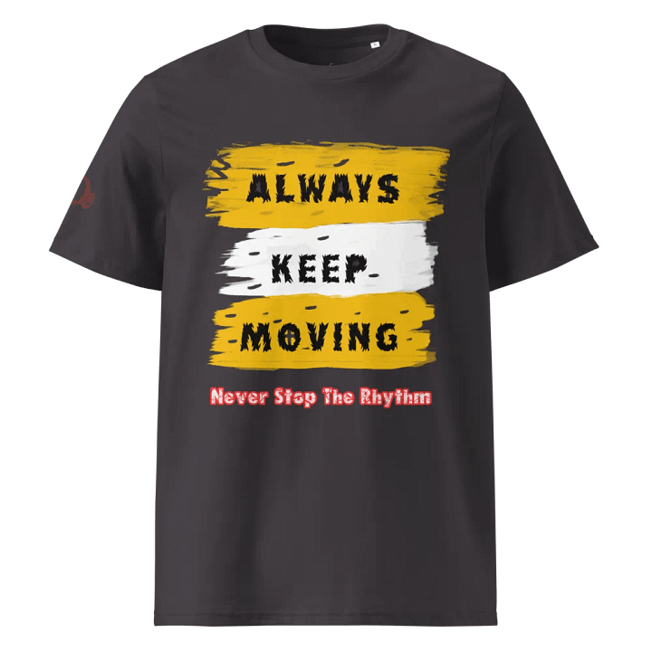 Motivational T-Shirt, Never Stop Tee, Inspirational Apparel, Graphic Print Shirt, Stylish Slogan Tee, Positive Vibes Top product image (5)