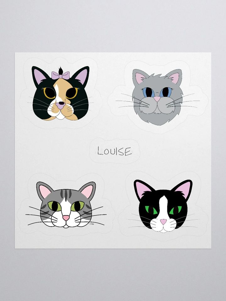 Feline Friends Sticker Set product image (4)