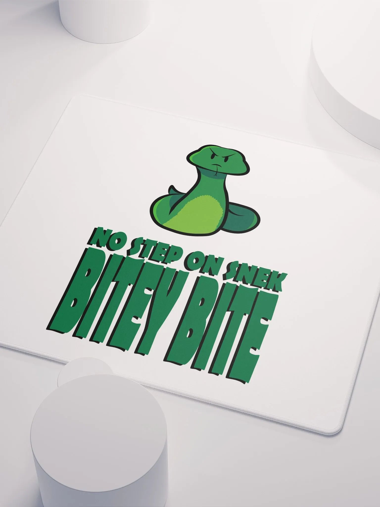 No Step on Snek Mouse Pad product image (3)