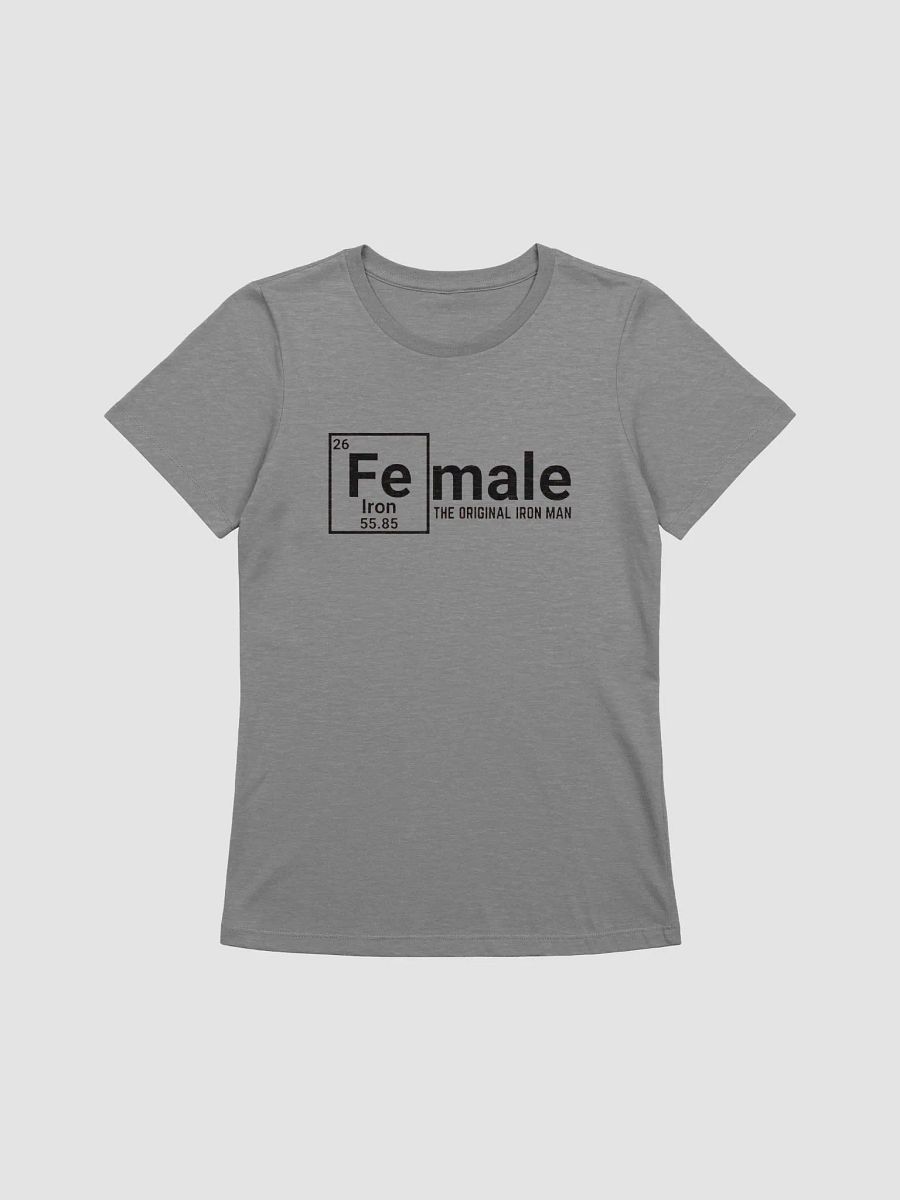 Elemental Power: Female, the Original Iron Man Women’s Tee product image (2)