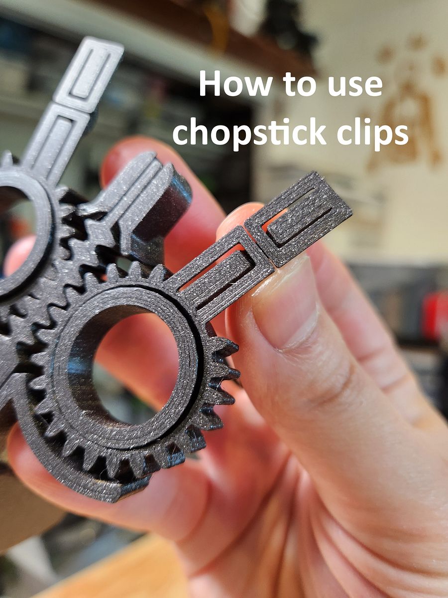 American Chopsticks STL file product image (4)