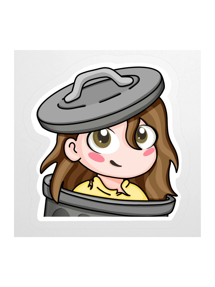 Trash Can Sticker product image (1)
