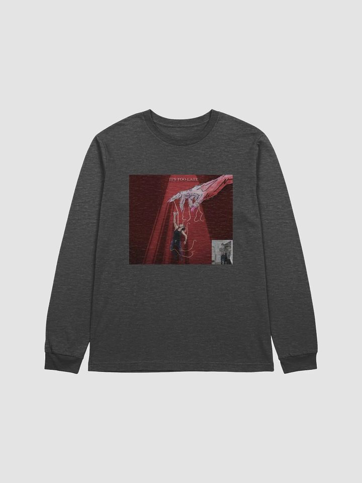 it's too late merch product image (1)