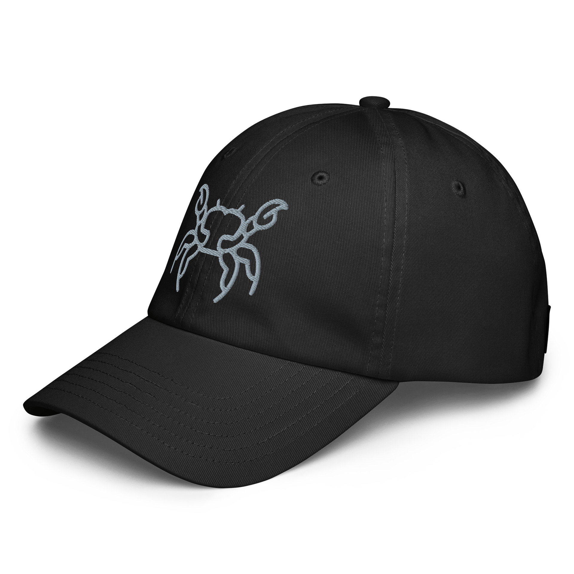 Symmetrical Crab Line Art Dad Hat product image (13)