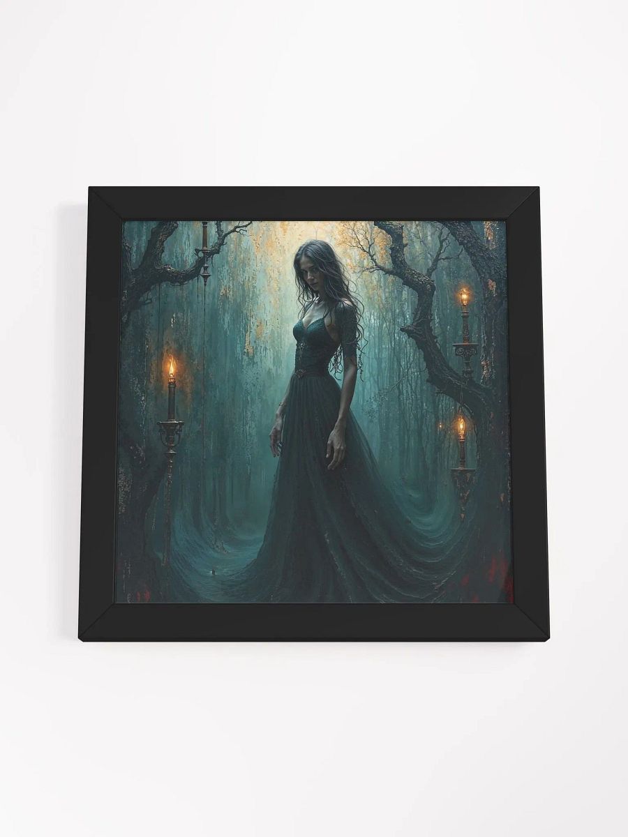 Gothic Forest Witch Framed Print product image (34)
