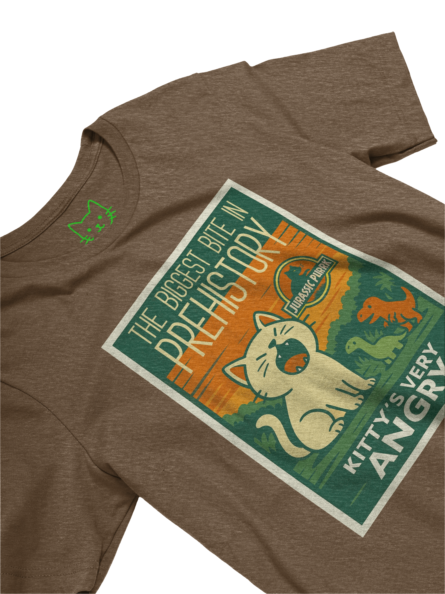 Jurassic Purrk Parody Unisex T-Shirt product image (27)