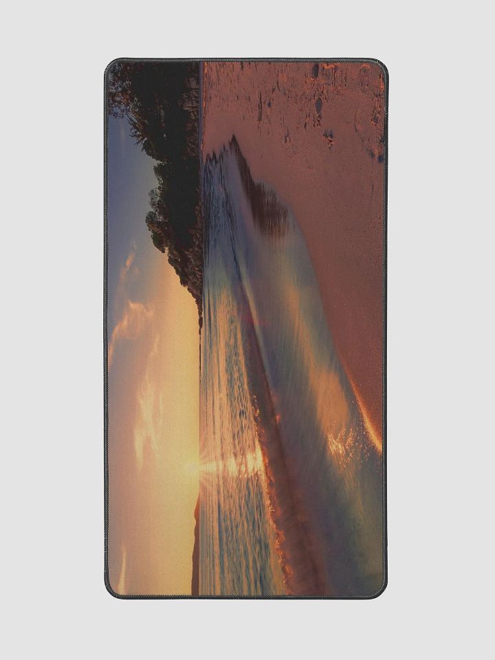 Sunset gaming mouse pad product image (2)