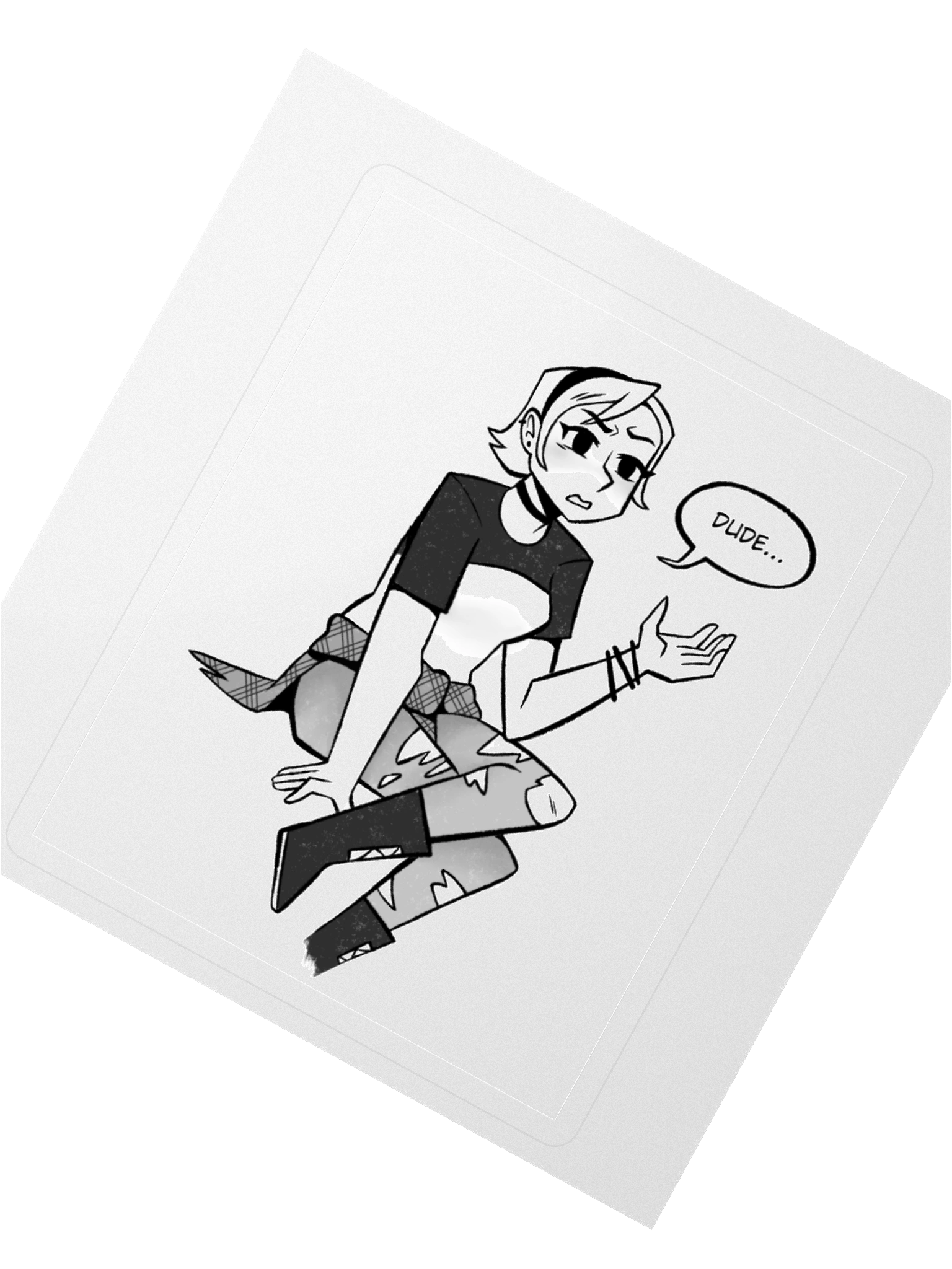 Frankie Dude Sticker product image (2)