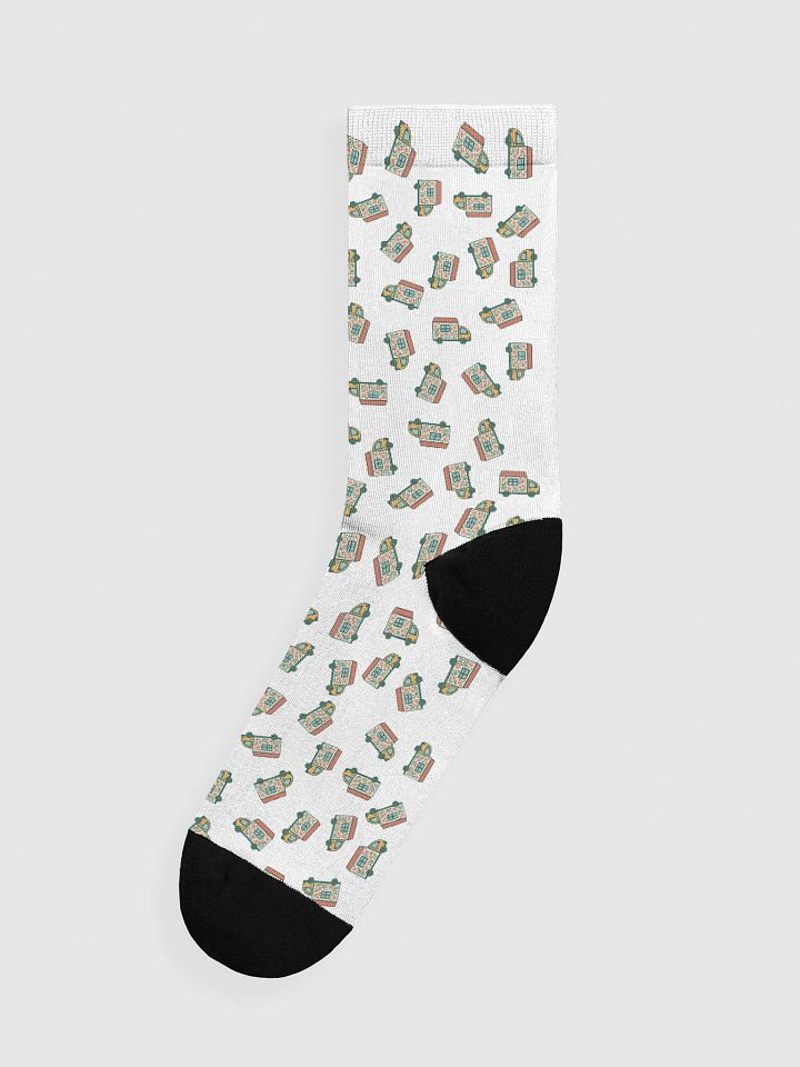 Cosy Camper Crew Socks product image (1)
