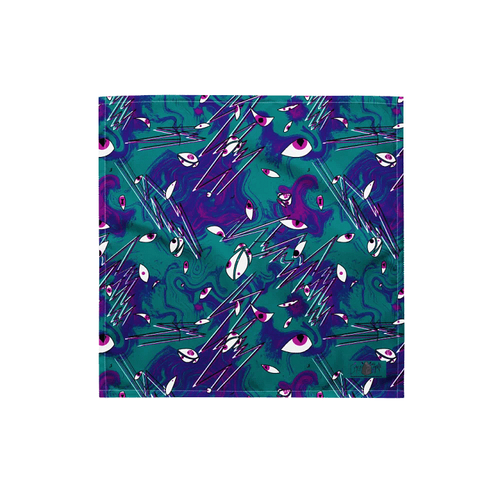 Eye and Lightning Magic (Overdose colours) Bandana product image (1)