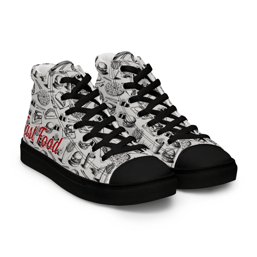 Fast Food High Top Old White/Red/Black Male product image (8)