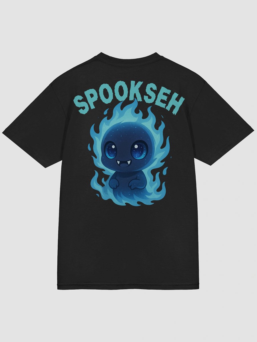 Spookseh Flaming Ghost Comfort Tee product image (17)
