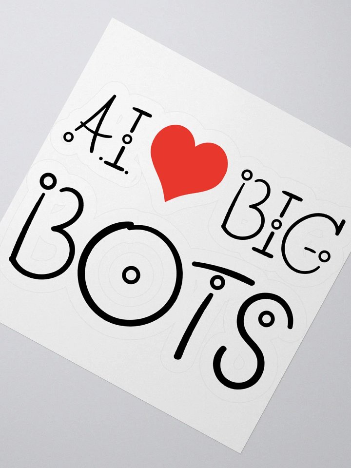 A.I. Heart Big Bots Sticker product image (4)