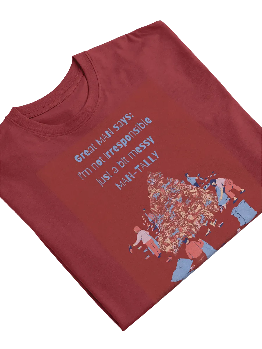 Mantall Maroon T-shirt product image (5)