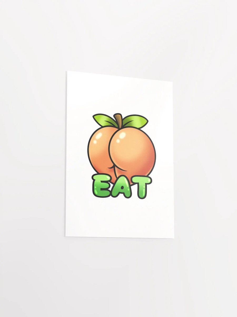 Eat Peach Poster product image (3)